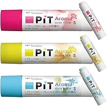 Amazon | トンボ鉛筆 スティックのり (香り付き) PiTハイパワー アロマ
